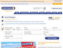 Tablet Screenshot of chevron.co.uk