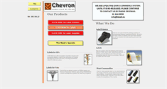 Desktop Screenshot of chevron.ie